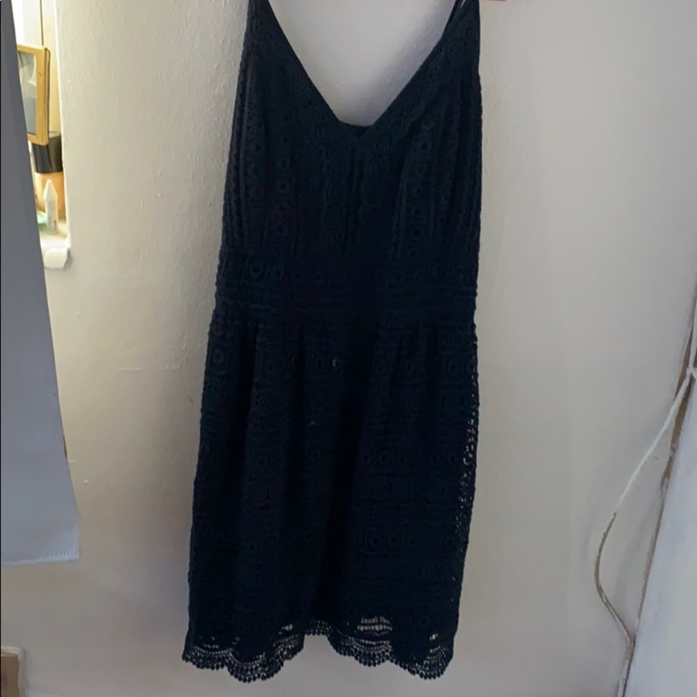 ambercombie and fitch navy blue dress size: L